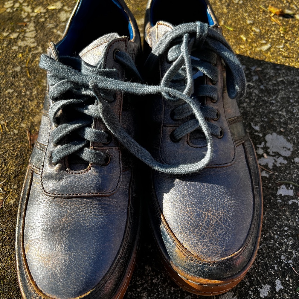 BED|STU Firepower Cobalt Deep Blue Lux Men's Sneakers, 10.5 - Picture 12 of 13